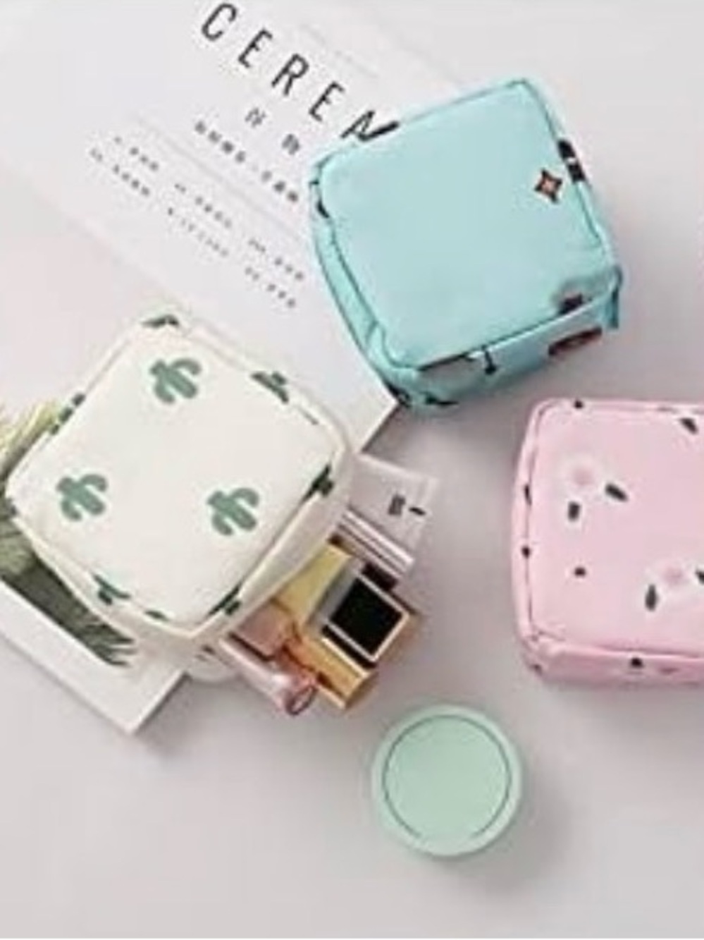 SHEIN Pretty Perfect Makeup Bags